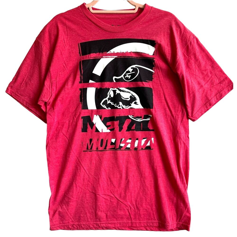 Metal Mulisha Motocross Graphic Short Sleeve Tee in Red Size Large NWOT